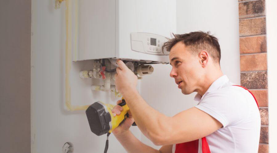 Professional water heater repair in Drummond, OK